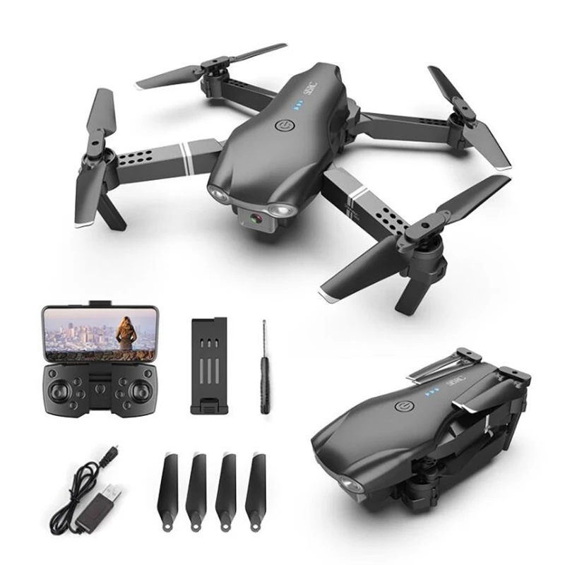 S602 RC Drone With 4K Dual Camera HD Wifi Fpv Professional Photography Foldable Quadcopter Height Hold Dron Gifts Toys for boys