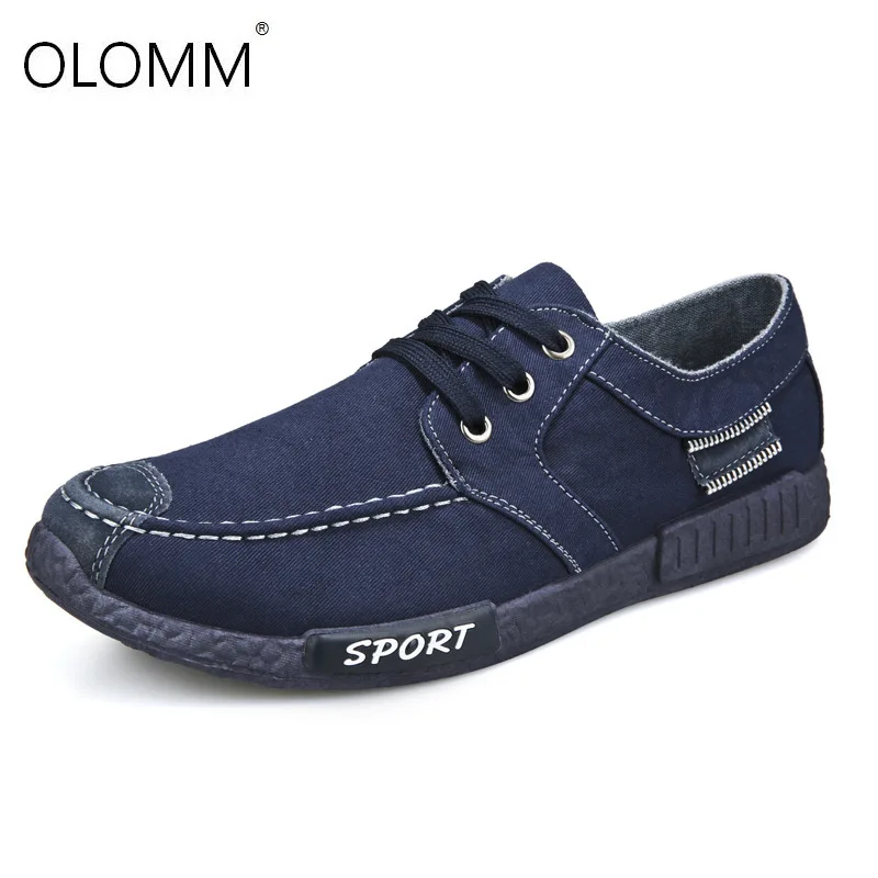 Denim Men Casual Shoes Canvas Shoes For Men Chaussure Homme Autumn Winter Warm Breathable Shoes Mens Sneakers Man Walking Shoe