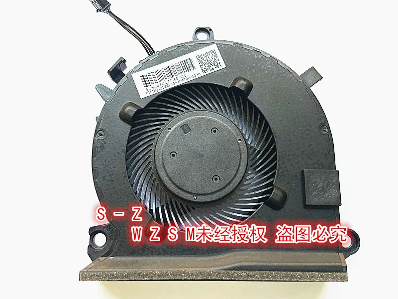 WZSM NEW ORIGINAL Laptop Cpu Cooler Fan For HP Pavilion Gaming 15-EC 15-EC0016ax 15-EC0075ax 15-EC0026ax L77560-001 Cooling fan