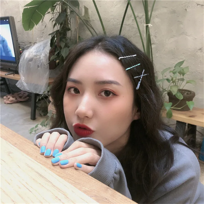 20 Cái/bộ Nhiều Màu Sắc Kẹp Tóc Nổ Kẹp Tóc Sóng Hairgrips Barrette Trang Điểm Mũ Đợi Đầu Đa Năng Tạo Kiểu Tóc BB Kẹp Mũ Đội Đầu Phụ Kiện