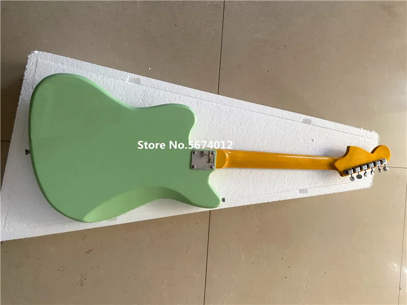 Heritage classic jazz guitar surfing green, retro protection board can be customized free shipping