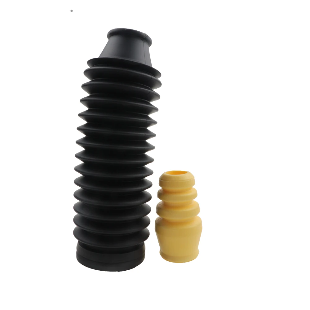 Car Front Dust Cover Air Shock Absorber Rubber Bellow Dust Boot Set For Honda FIT 2008 2009 2010 2011 2012 2013 2014 car accesso