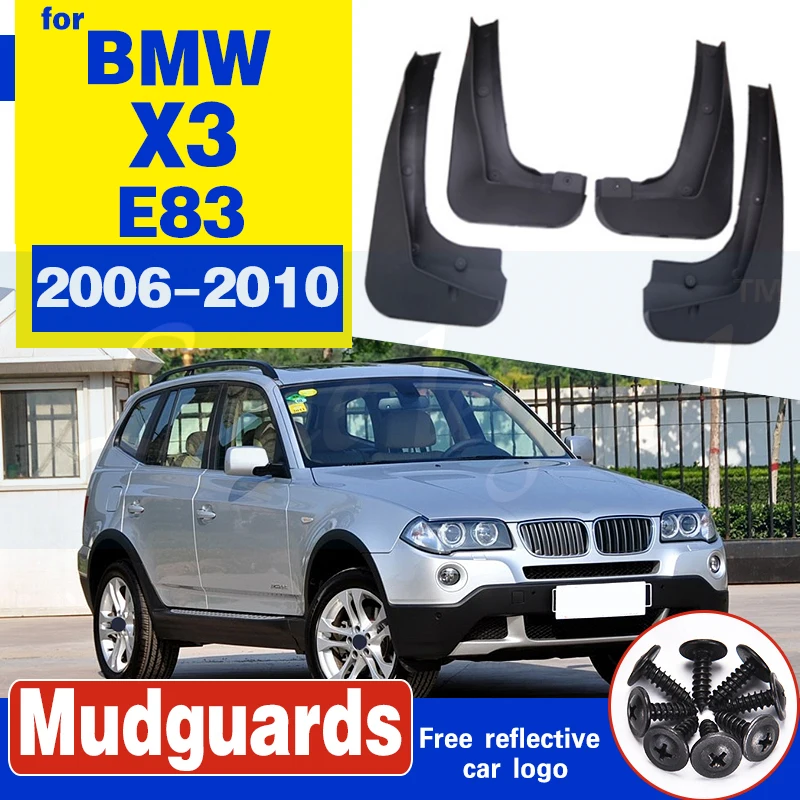 

Брызговики для BMW X3, E83, 2007, 2008, 2009, 2010