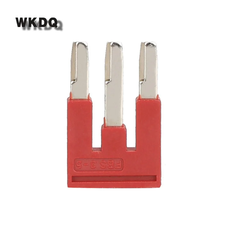 10Pcs FBS3-5 Wiring Jumpers For PT2.5 ST2.5 PT/ST 2.5 Wire Connector FBS 3-5 DIN Rail Terminal Block Accessories Plug-In Bridge