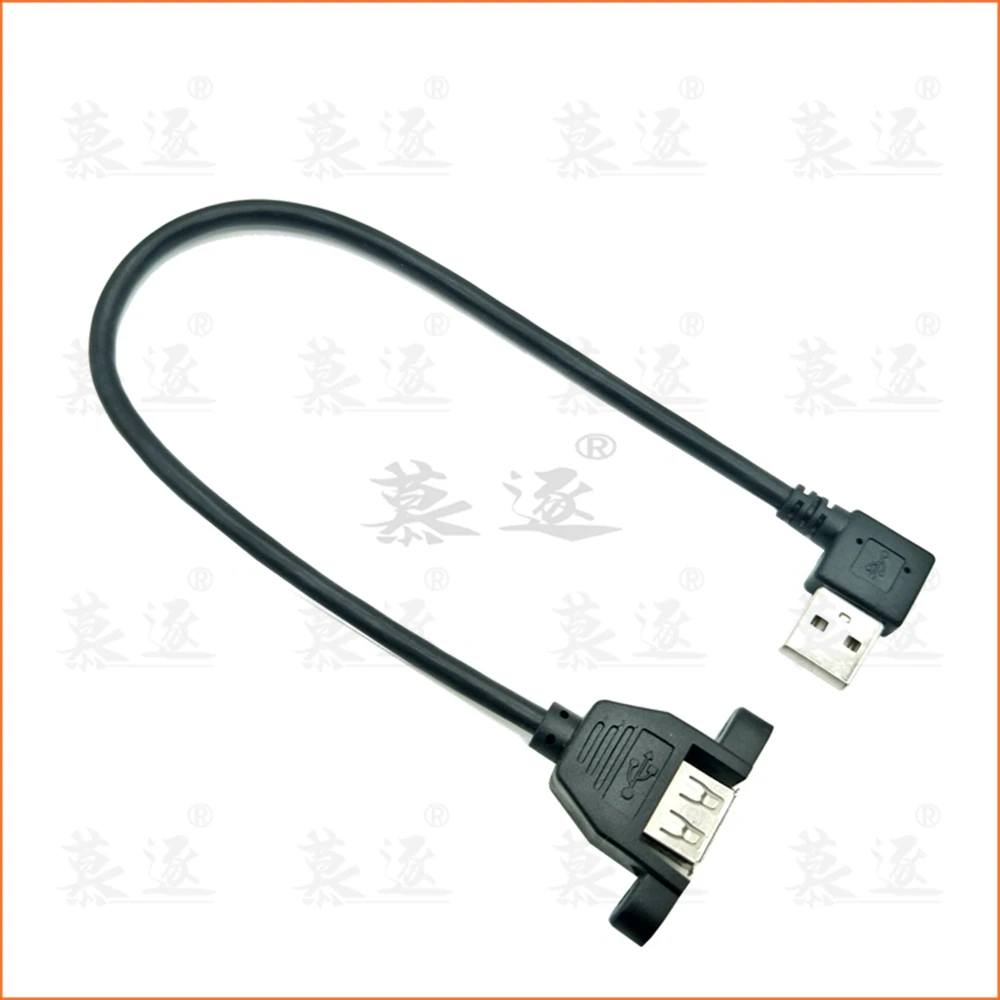 

Прямоугольный 90 градусов USB2.0 удлинитель «папа-мама» мини-кабель USB 2.0 25 см с отверстием для монтажа на панели