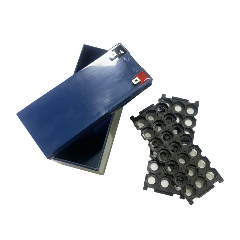 32650 18650 리튬 다리미 인산염 배터리 박스, Lifipo4 배터리 박스, 전원 브래킷, 모페드 ABS 고정 박스, 3.2V, 6.4V, 9.4V, 12.8V