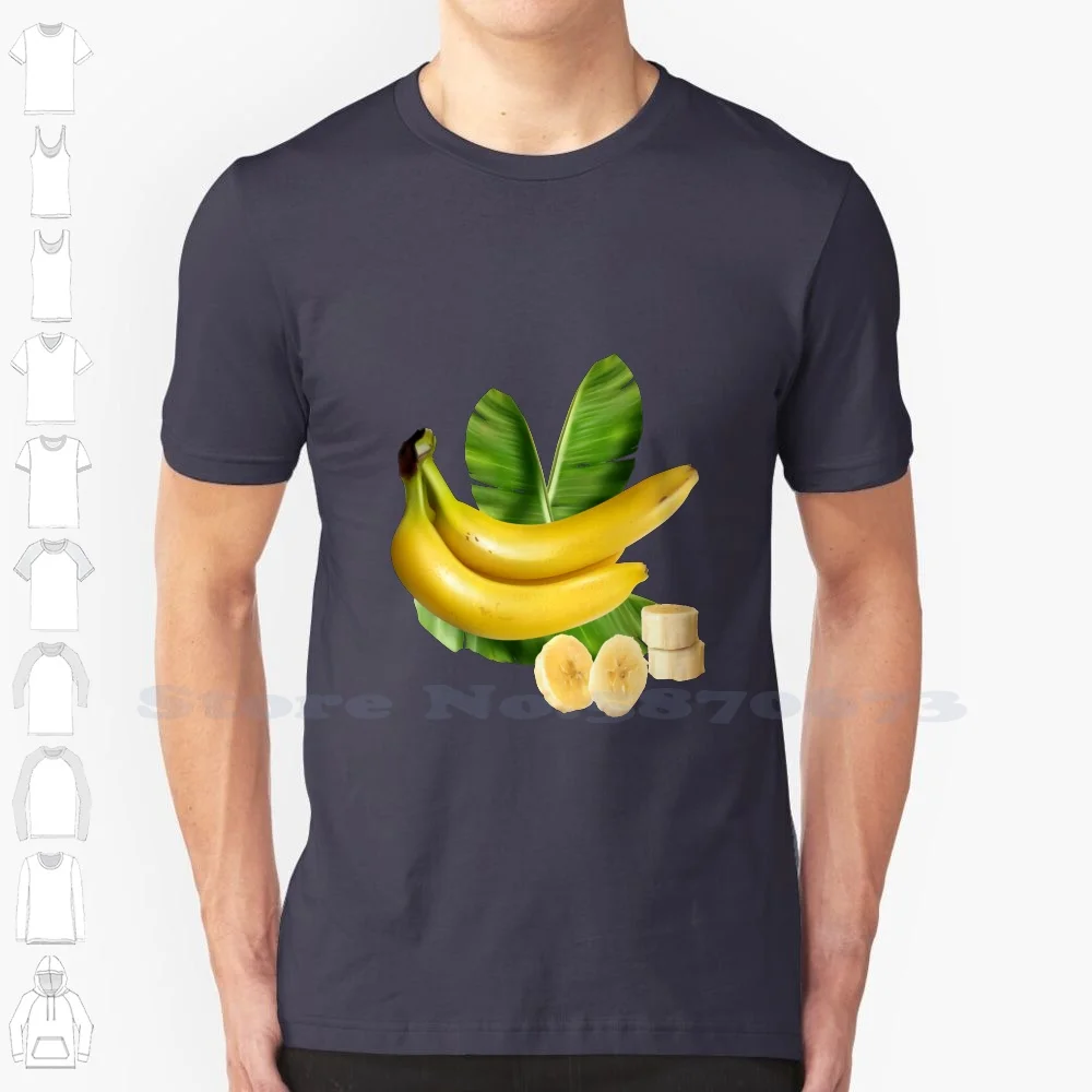 The Banana 100% Cotton T-Shirt The Fall Spring Summer Pomegranate Food