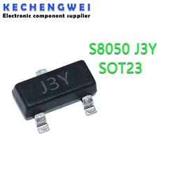 100PCS S8050 J3Y SOT-23 S8050 SMD transistor new and original