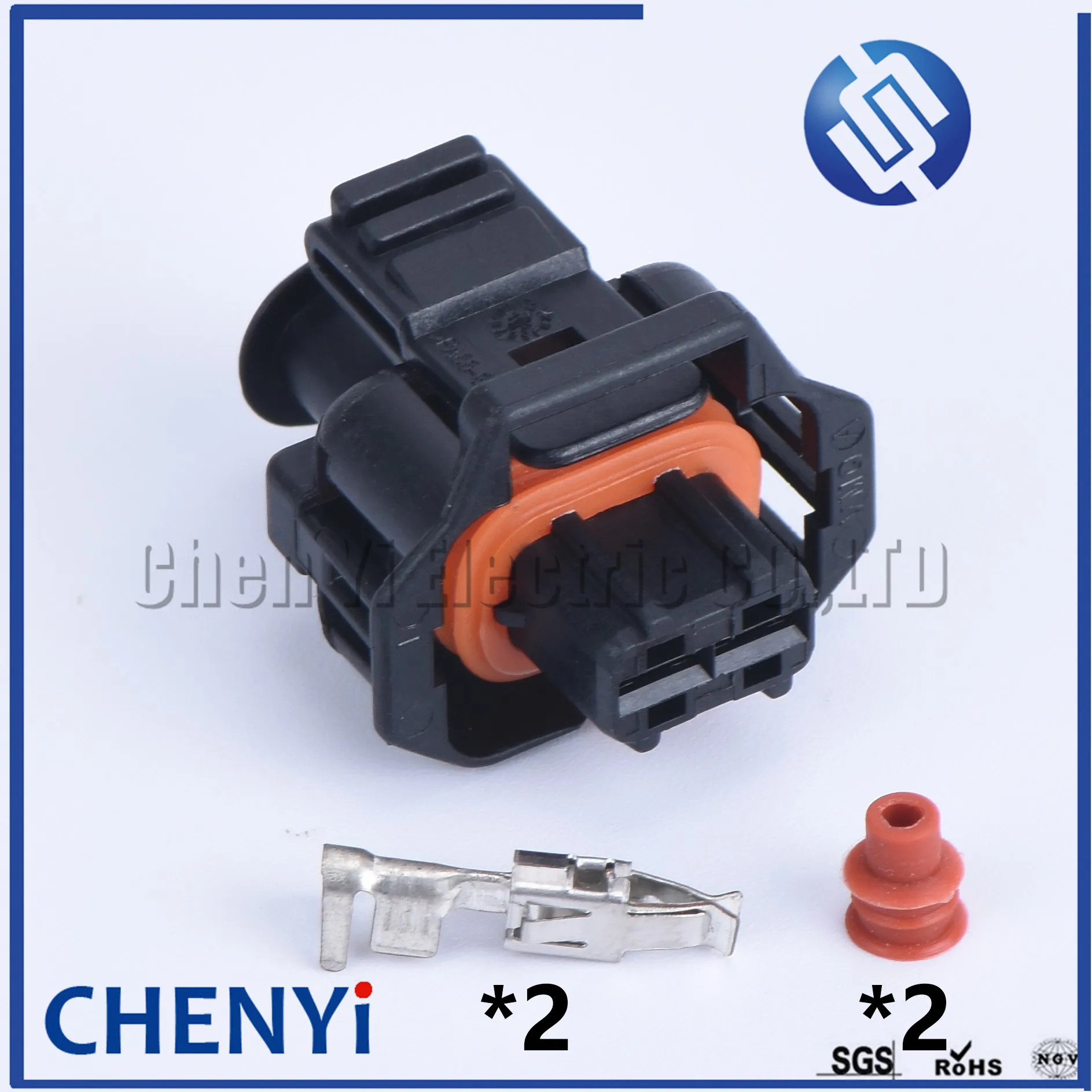 5 set 2 Pin 1928404072 1928403137  Female Common Rail Diesel Injector Plug Automotive Connector 1928403874 1928404226