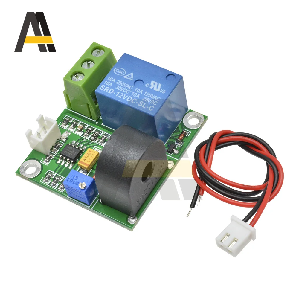 5V 12V 24V DC Relay Shield Current Detection Sensor 0-5A Over-Current Protection Sensor Relay Protecting Detection Sensor Module