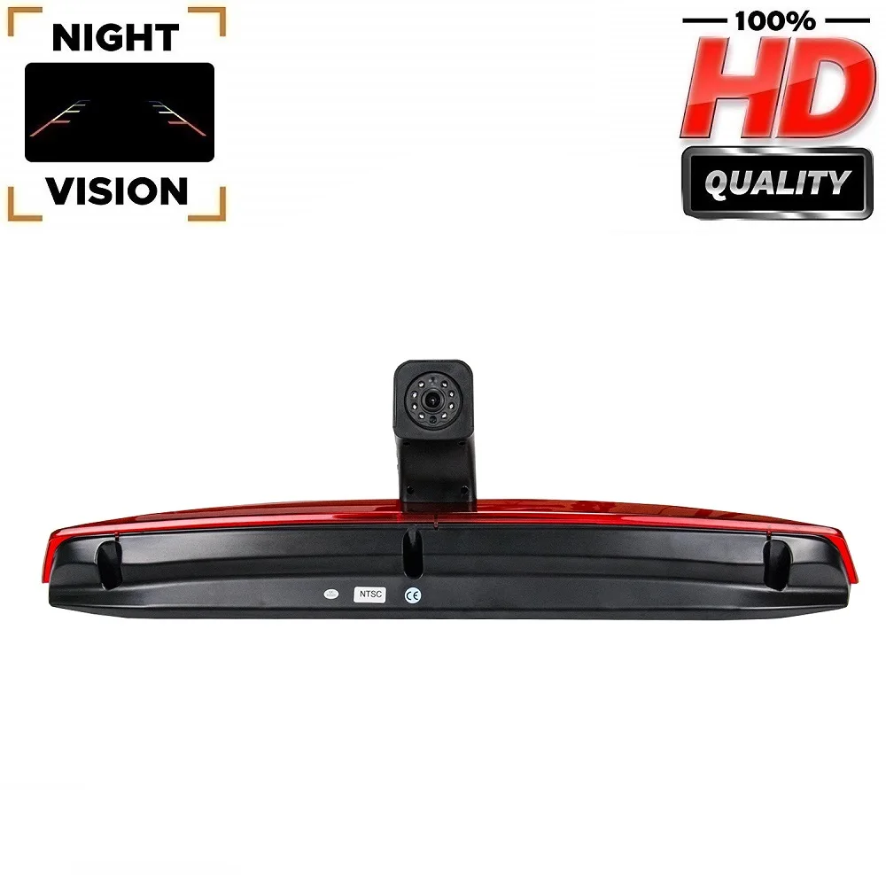 HD 720P Misayaee E9 Brake Light Camera for Mercedes-Benz Vito 109 114 LWB Two Doors, Rear Camera Night Vision Waterproof Camera