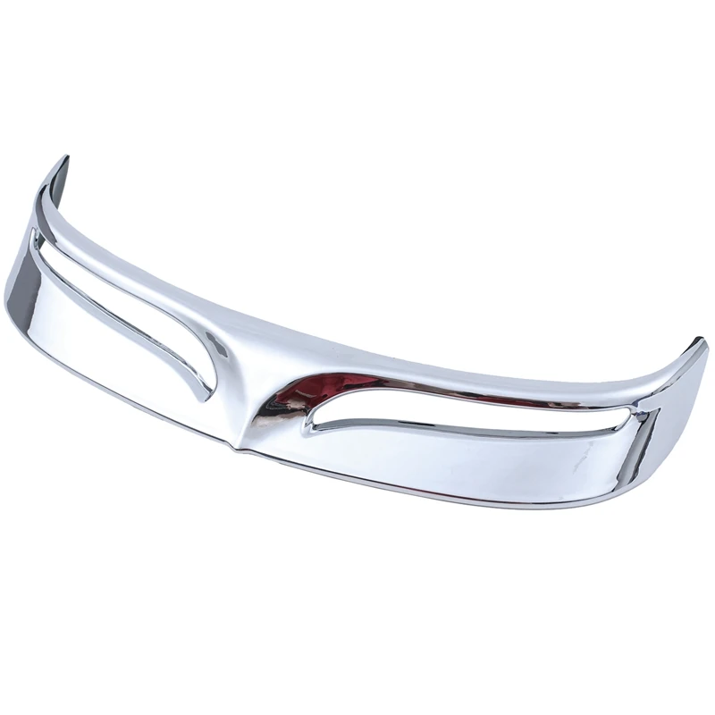 

Motorcycle Chrome Rear Mud Flap Trailing Edge Cover Mudguard Flare Trim Tip for Harley 2007-2016 Flstf Softail Fatboy