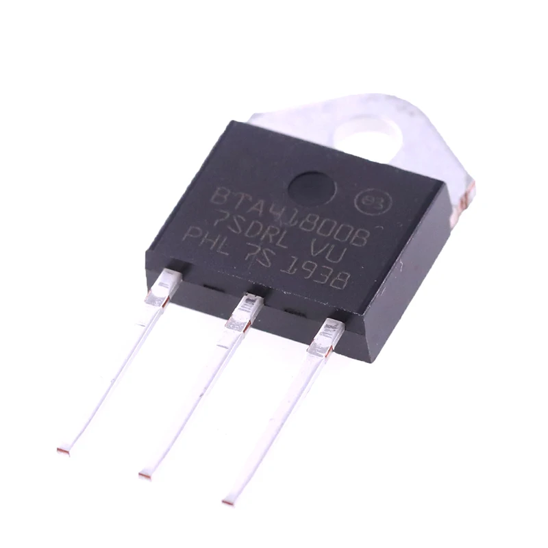 5PCS/LOT BTA41-600B BTA41-700B BTA41-800B BTA41-1200B BTA41 High Power Bidirectional Thyristor TO-3P New Good Quality Chipset