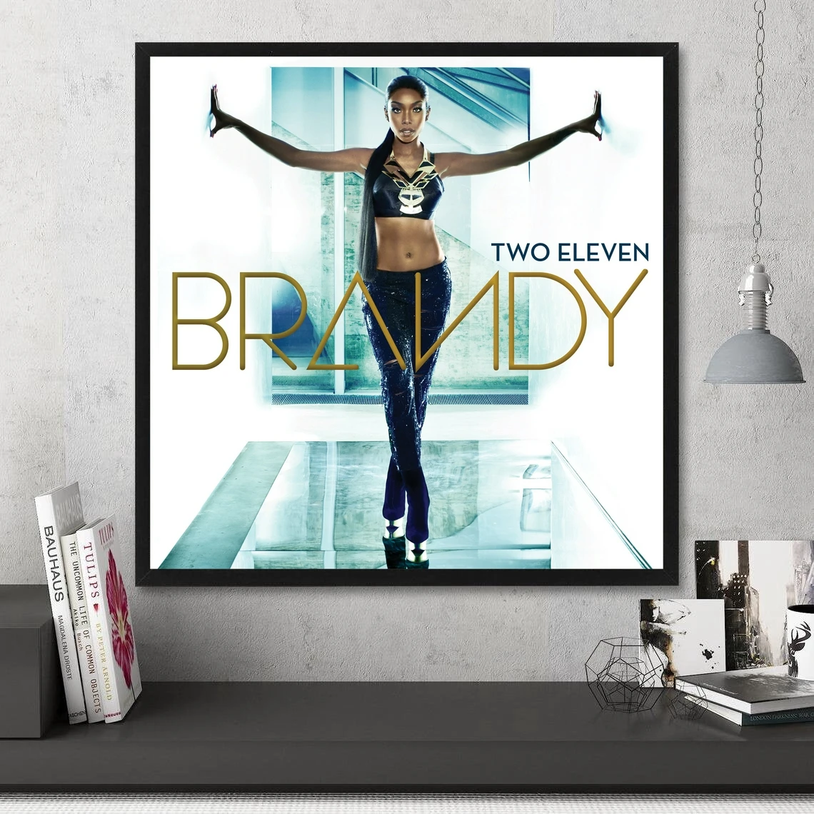 Two Eleven Brandy Norwood Rap Music Album Cover Poster Print Art Canvas Painting Wall Living Room Home Decor (No Frame)