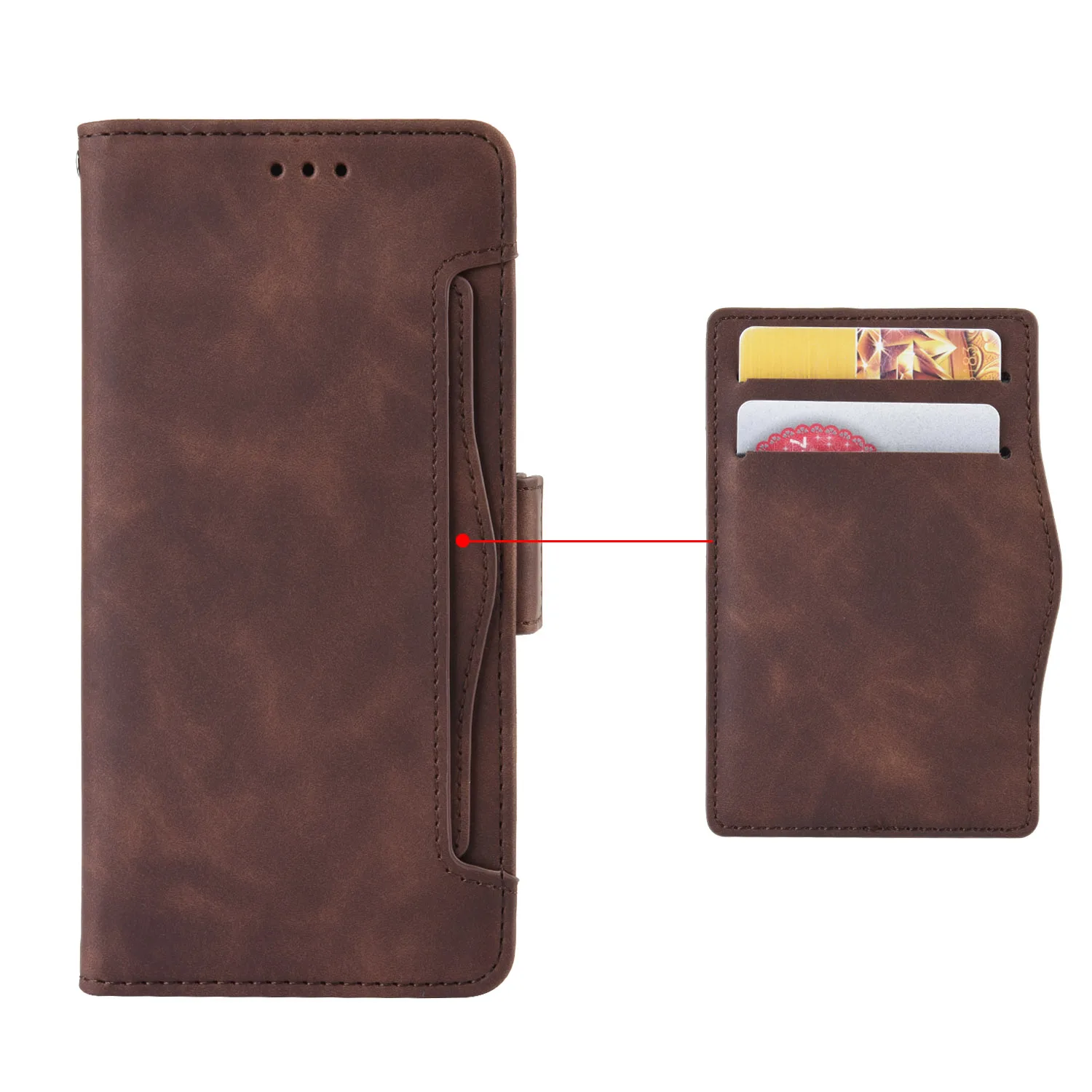 Honor 20S Case Huawei Honor 20S MAR-LX1H Skin Feel Leather Phone Cover For Hawei Honor 20S Global Edition With Many Card Slot