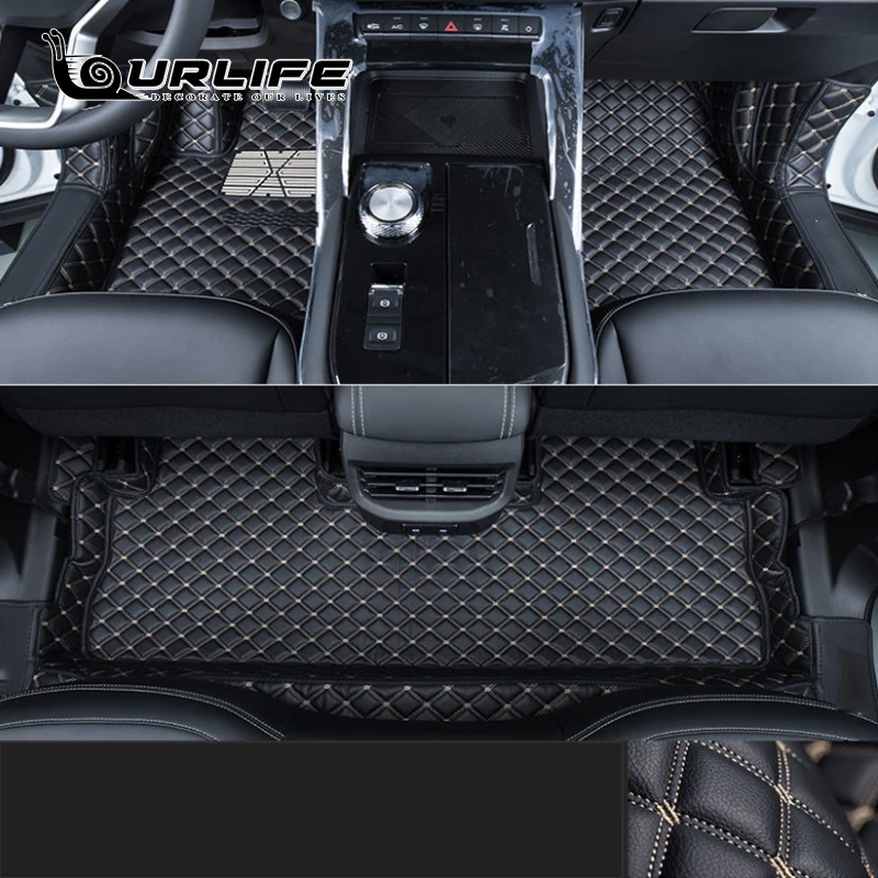 Car Floor Mats For Haval H6 2021 2022 2023 3TH GT Double Layer Foot Pads Automobile Carpet Cover Interior Floorliner Accessories
