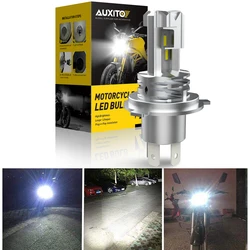 AUXITO 1/2x H4 9003 LED Hi/Lo wiązka Canbus brak błędu samochód żarówka do przedniego reflektora motocyklowego CSP bez wentylatora H4 HB2 LED światła Auto Moto reflektor