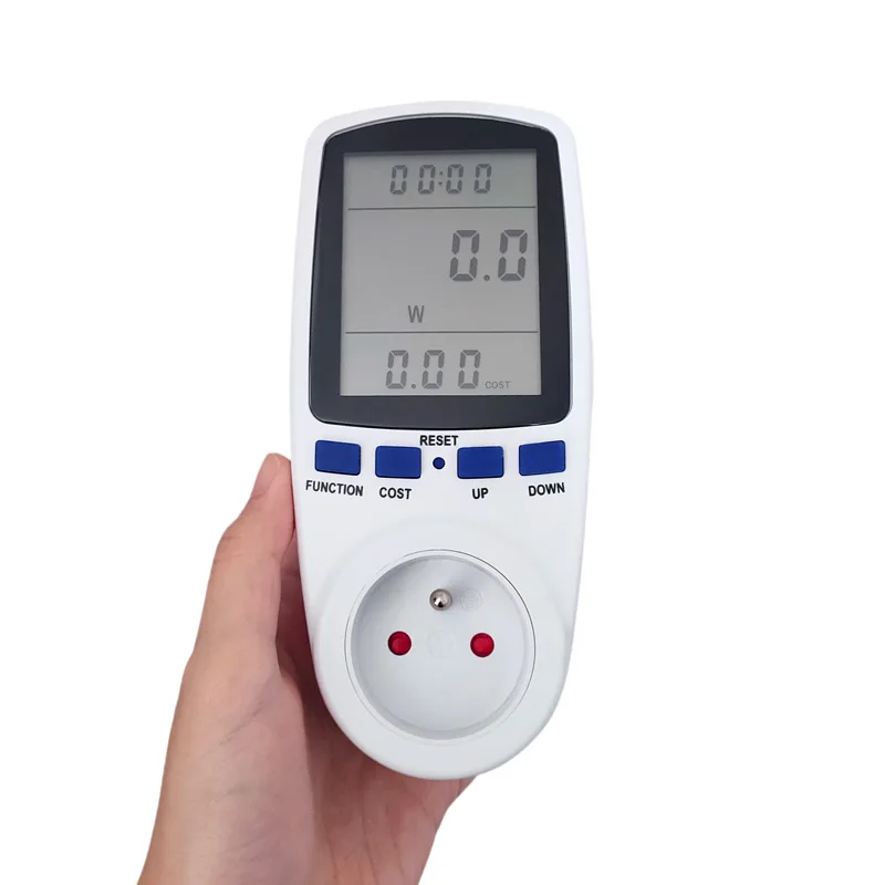 Medidor de potencia de CA inteligente, enchufe de vatímetro, toma de medición de energía, enchufe de facturación, monitor de potencia, EE. UU./REINO