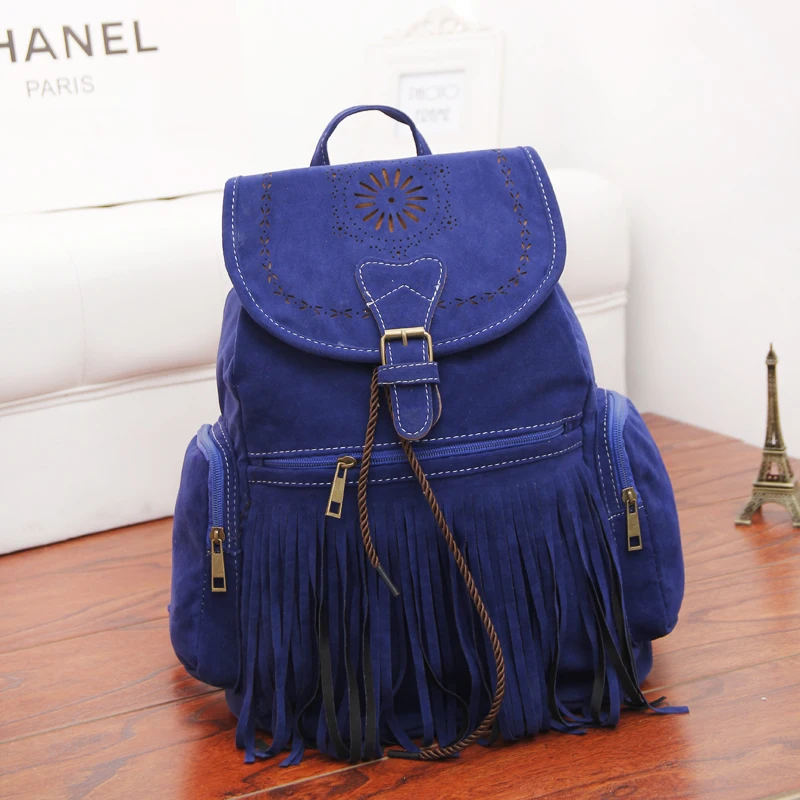 Fashion Vintage Frosted PU Leather Backpack Bag Women for Travel Shopping Sport Yoga Gym Bags Women's Backpacks