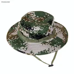 Autumn And Winter Men's Hats Outdoor Fisherman Fishing Sunscreen Hat Round Brim Hat Camouflage Big Brim Hat