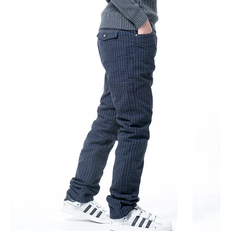 

Kids Pants Autumn and Winter Korean Version of The Boy Thickening Casual Trousers In The Big Boy Cotton Plus Velvet Warm Pants