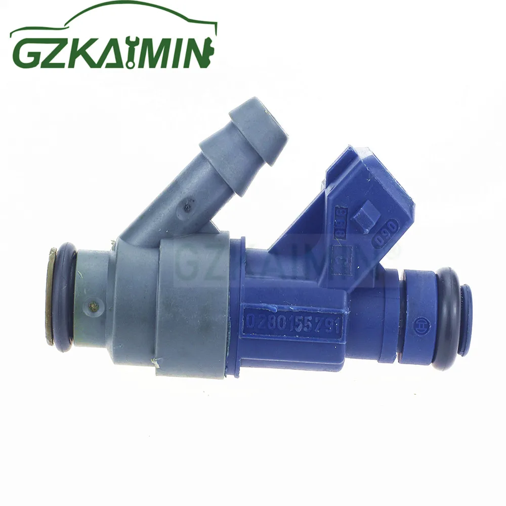 SET OF 4 HIGH QUALITY  Flow Matched Fuel Injectors fuel  inejctor nozzle   0280155791  for Volkswagen 2.0  K-M