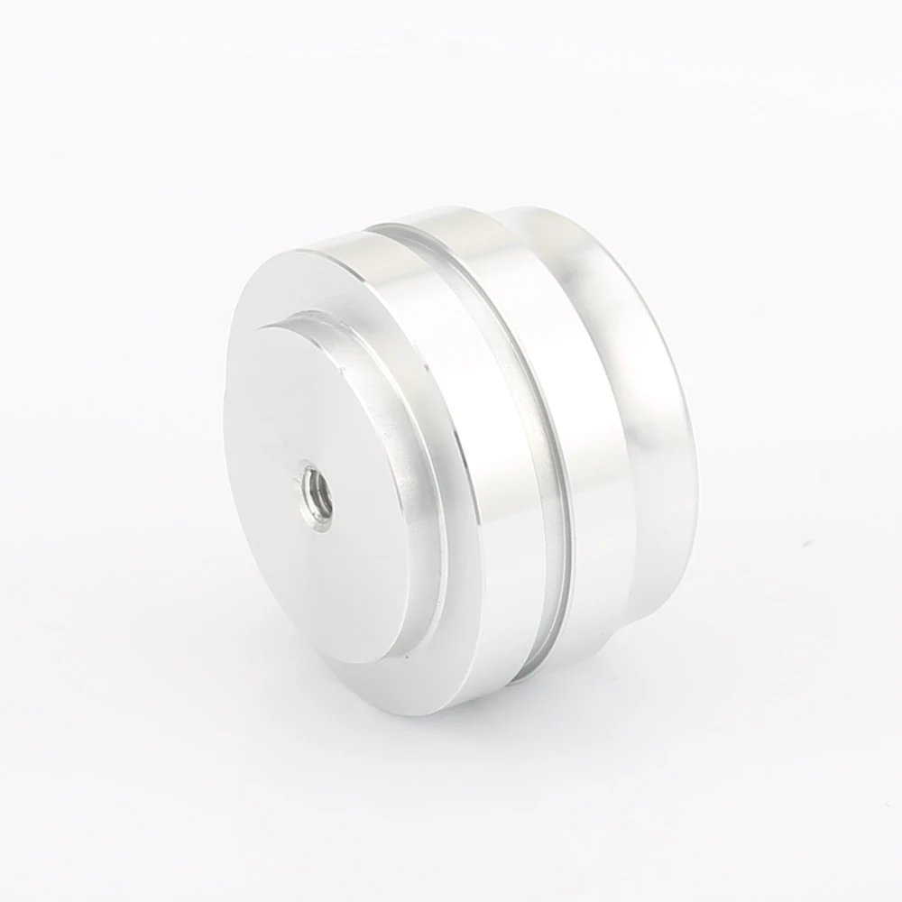 4 pés do chassi do suporte do orador da liga de alumínio dos pces 33*22mm com pés da base da máquina do leitor de cd dac dos picos da esteira do não-deslizamento