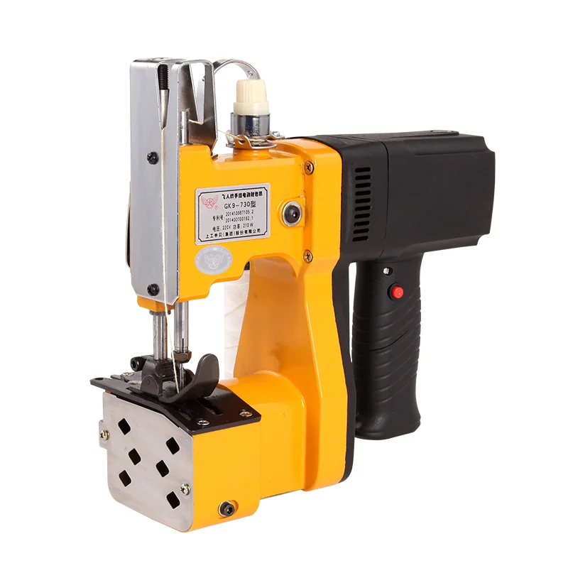 GK9-730 Rechargeable Portable Sewing Bag Sealing Machine Woven Bag Packing Machine Small Sealing Machine Lithium Battery