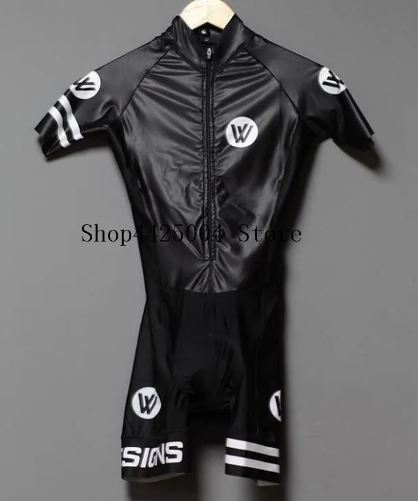 2020 Pro Team Triathlon Suit men's black Cycling Jersey Skinsuit Jumpsuit Maillot Cycling Ropa ciclismo set gel