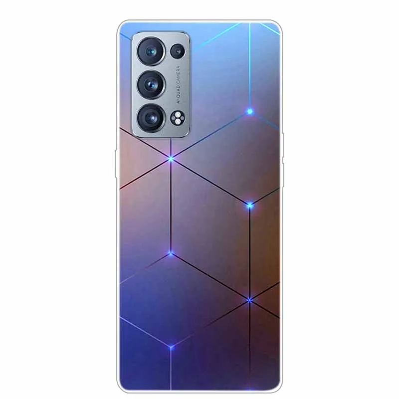 For Oppo Reno6 Pro+ 5G Case 2021 NEW Fashion Soft Silicone Back Cover for OPPO Reno 6 Pro Plus Phone Cases Reno 6Pro plus Fundas