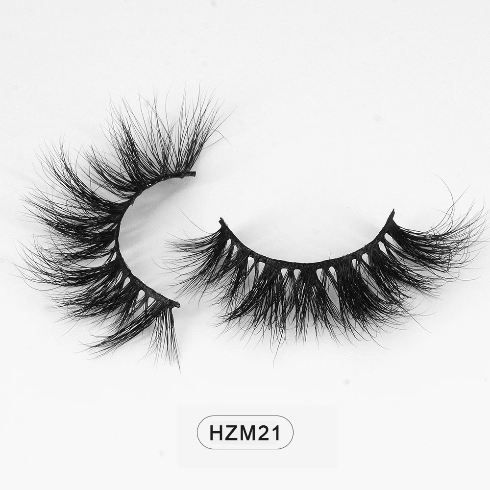 Wholesale 3d Wispies Mink Eyelashes Fluffy Eyelashes Dropshipping Natural Eyelashes