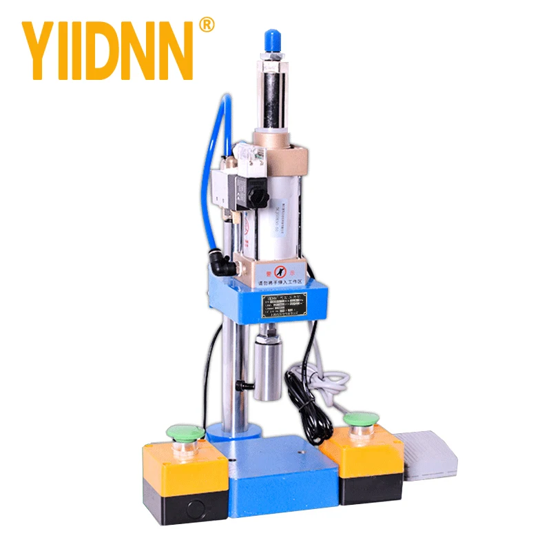 YIIDNN YD50 120KG small pneumatic punch presses stamping  punching machine with daul buttons CE