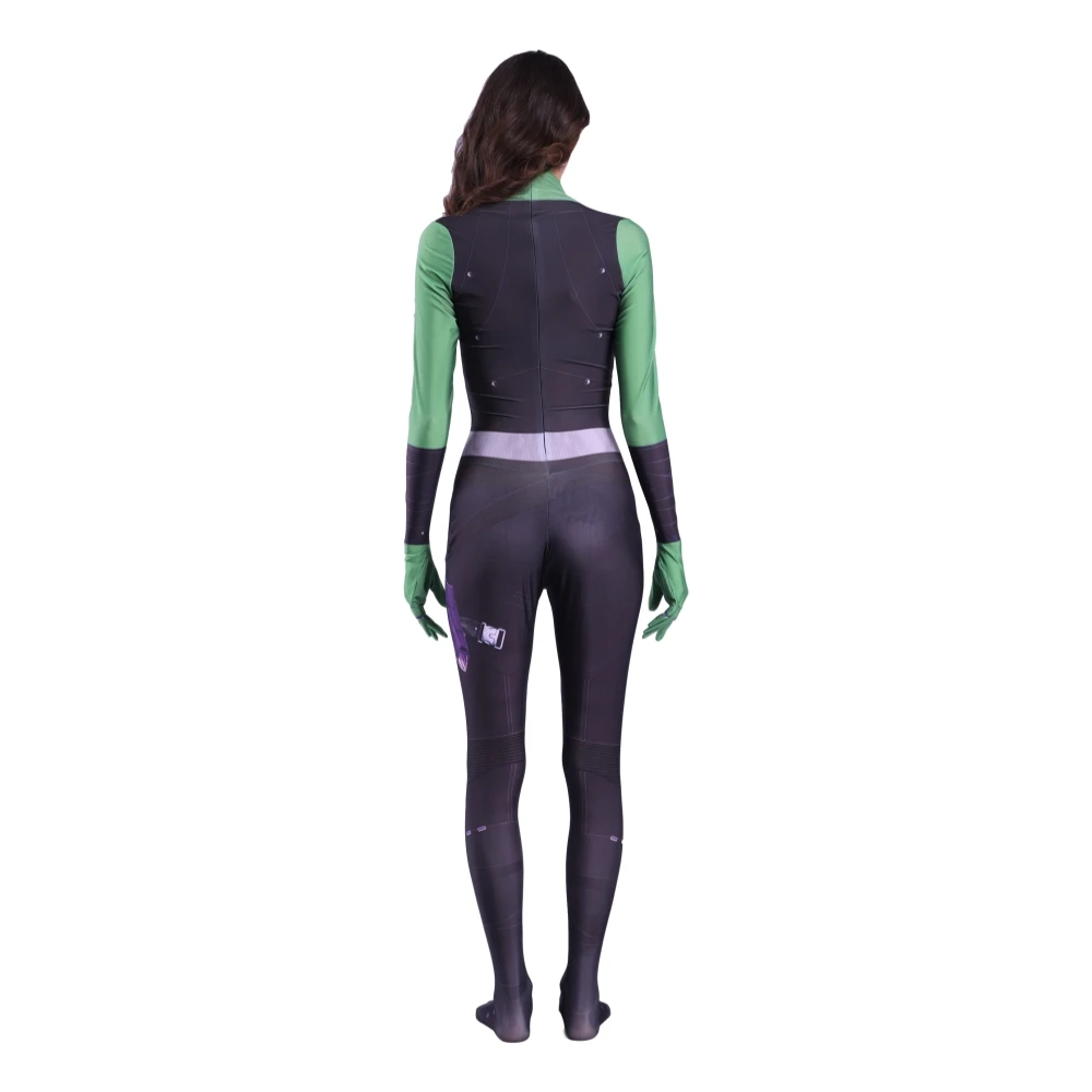 3d impressão feminina gamora zen woberi ben titan cosplay anime traje zentai bodysuit terno macacões traje de halloween graças