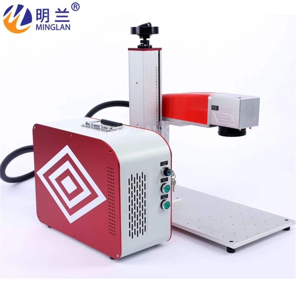 

20W/30W/50W Fiber Laser Marking Machine Engraver For metal and non metal