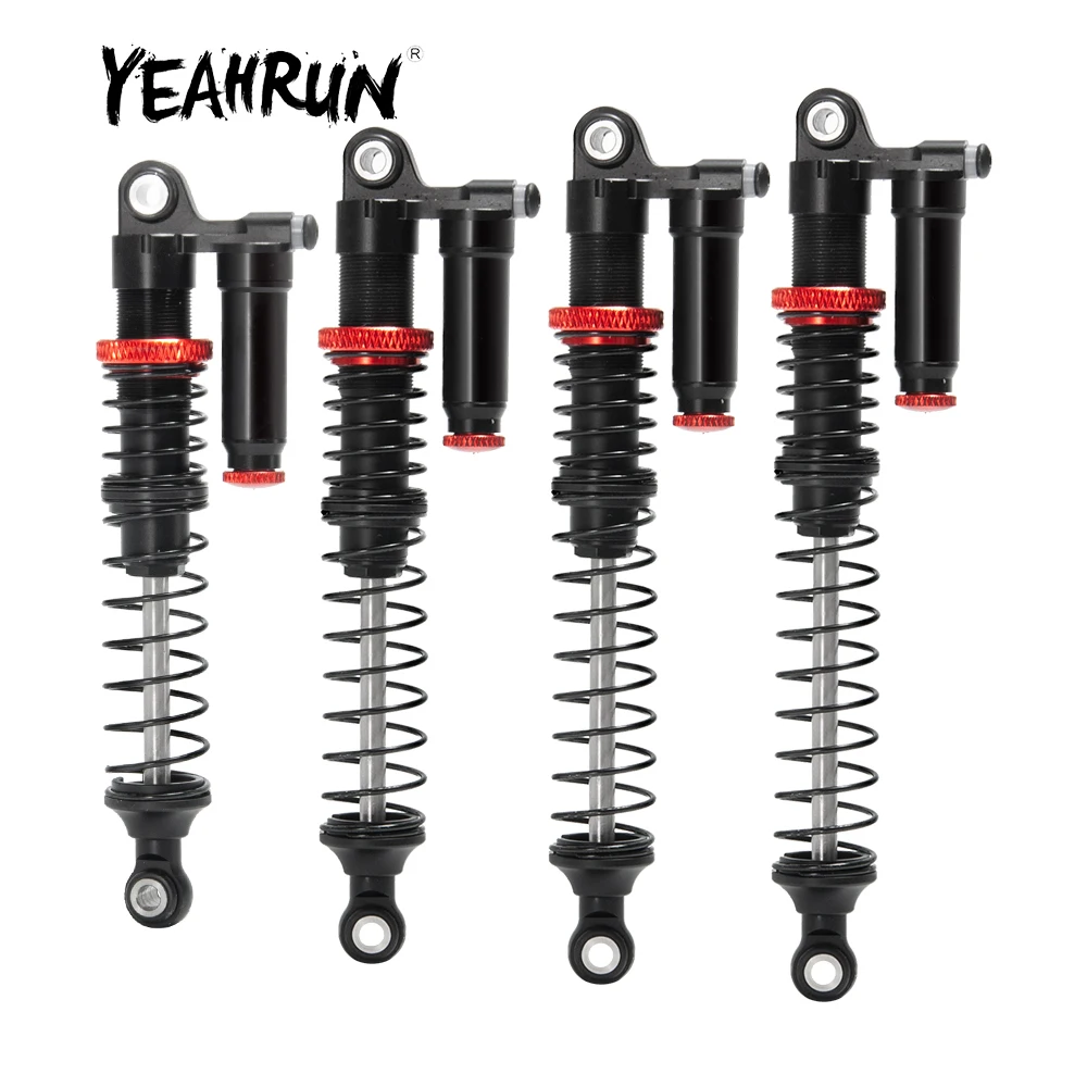 

YEAHRUN Aluminum Alloy Shock Absorber 90mm/100mm/110mm/120mm for D90 TRX-4 Axial SCX10 Wraith 1/10 RC Crawler Car Truck Model