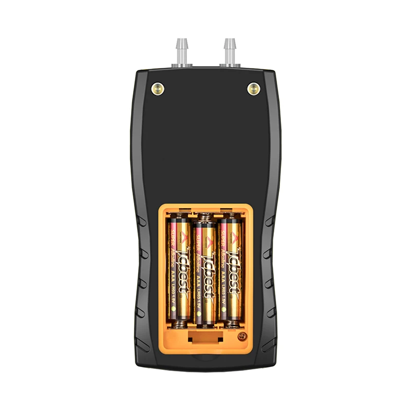 SNDWAY differential pressure gauge handheld LCD digital dual-port pressure gauge differential pressure gauge tester SW-512