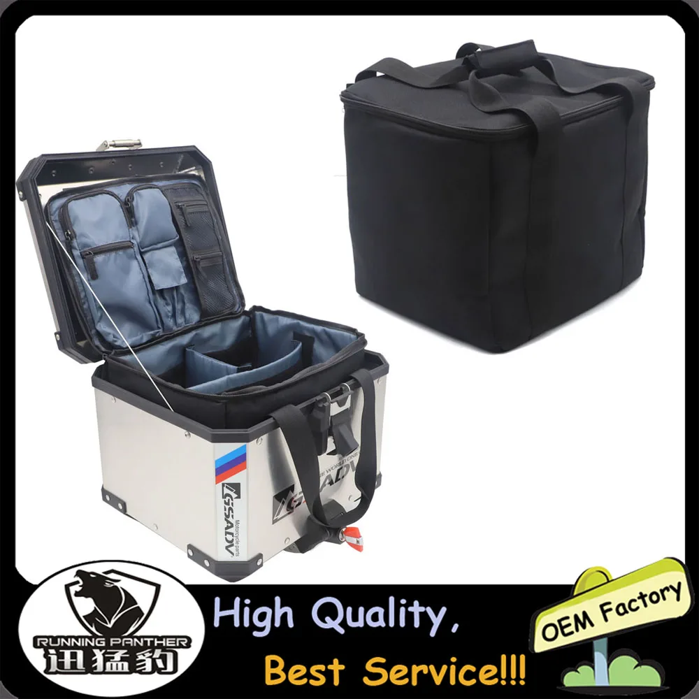 

Для BMW R1200GS Adventure R1250GS коробка Внутренняя сумка для багажа для BMW GS 1200LC F800GS F700GS Adventure Верхний боковой чехол Складная сумка