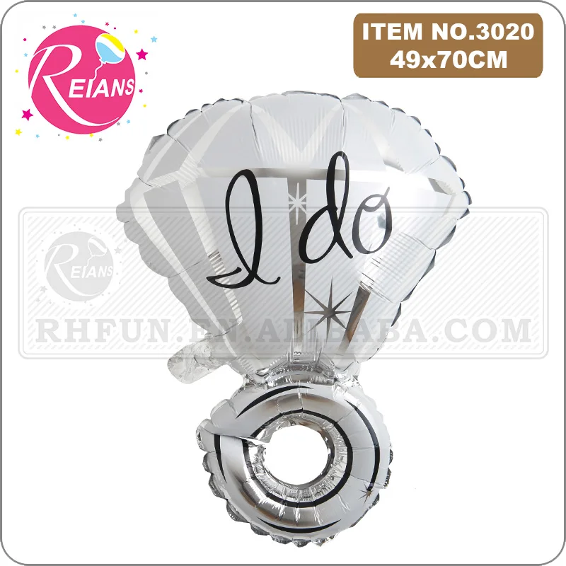 Khổng Lồ Nhẫn Đứng Kim Cương Bóng Trang Trí Đám Cưới Lễ Tình Nhân Nhẫn Viền Balo Lãng Mạn Phòng Cưới Trang Trí Trang Trí Tiệc