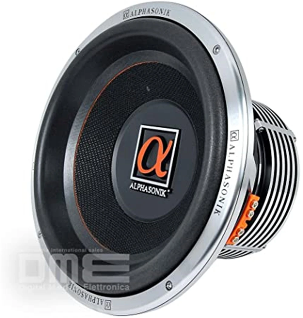 HF-188 Alphasonik PSW610E PSW612E 10'' 12'' 10 12 Inch Car Audio Subwoofer Speaker Cabinet Double Magnetic Dua Voice Coil Tech