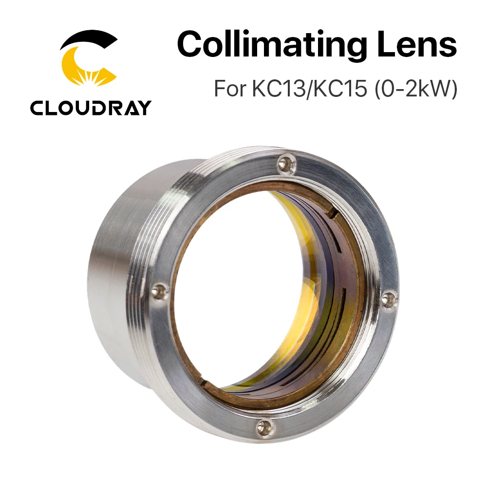 Cloudray Fiber Laser Focus Lens D30 F100 F125mm with Lens Holder for WSX Laser Cutting Head WSX-GQ-JT-02 2000W KC13 KC15 Laser