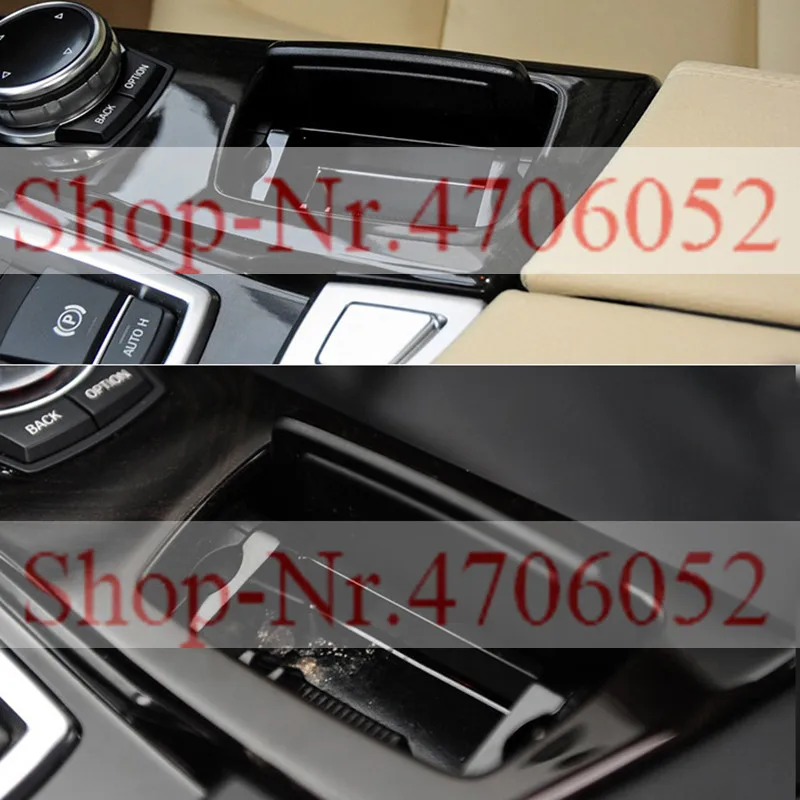 Car Model Ashtray Housing 520 525 Center Console Ash Box Cover For BMW 5 Series F10 F18 ABS Antiscratch Antimarking