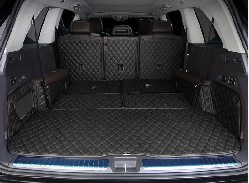 

High quality! Special car trunk mats for Mercedes Benz AMG GLS 63 X167 2024-2020 cargo liner boot carpets cover for GLS63 2022