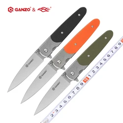 Ganzo Firebird G743-2 440C G10 Handle Folding knife Survival Camping tool Hunting Pocket Knife tactical edc outdoor tool