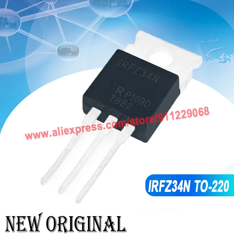 (5piece) IRFZ34N TO-220 55V 29A / STP6NK60Z P6NK60Z / SSP2N60B 2N60B 2A 600V / G20N60B3 HGTP20N60B3  600V 40A TO-220