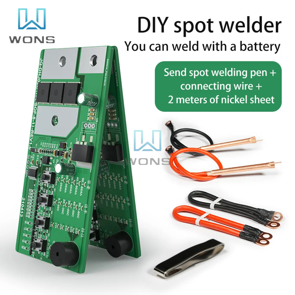 Mini Spot Welder 18650 Battery Spot Welding Machine Control Board Kit DIY Small Portable Mini Handheld Touch Spot Welding Board