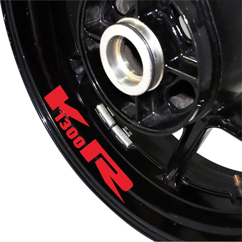 

For BMW K1300R k1300r Motorcycle Waterproof Custom Decorative Stickers Front/Rear Wheel Tire Stickers Reflective Strip Decals