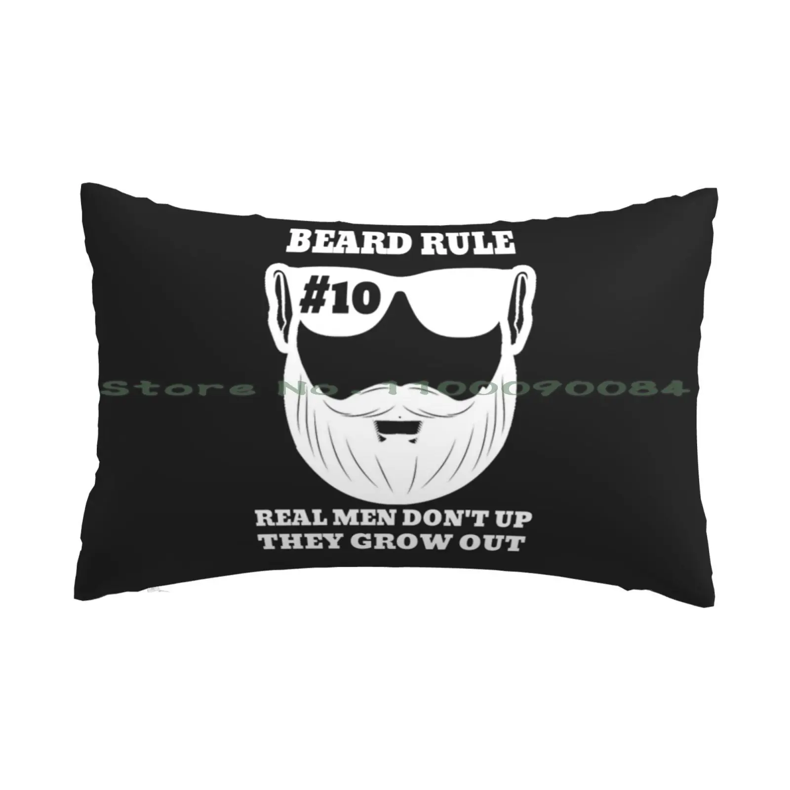 Beard Rule #10 Real Men Don T Grow Up They Grow Out Pillow Case 20x30 50*75 Sofa Bedroom Lancia Delta Delta Evoluzione Rally