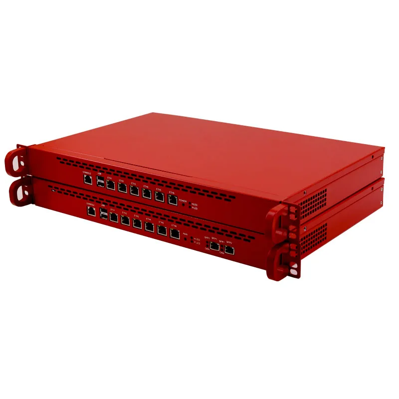 안정적인 1U 라우터 서버/방화벽 서버 (6개의 Intel 82583V 1000Mbps LAN MB 포함, G2030/i3/i5/i7 CPU 선택 가능)