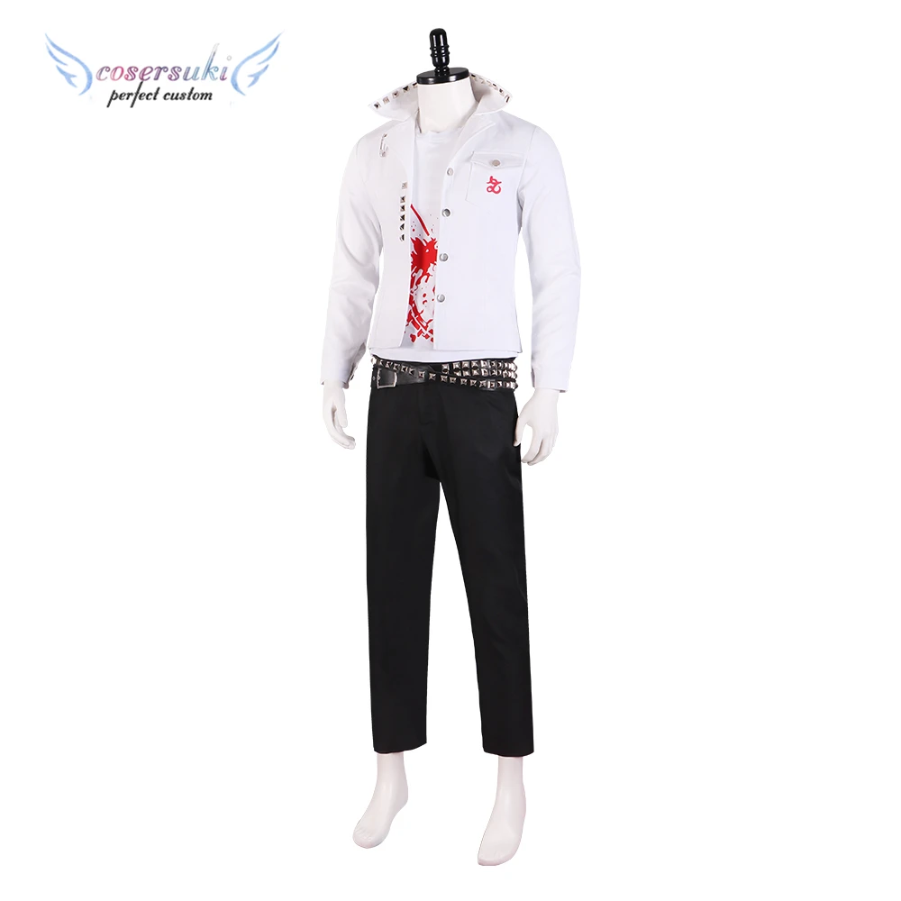 Anime Danganronpa: The Animation Kuwata Leon Kuwata Reon Uniform Outfit Cosplay Carnaval Costume Halloween Christmas Costume