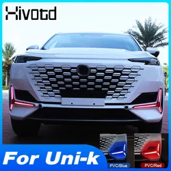 Daytime Running Lamp Film Car Styling Sticker Decoration Membrane Exterior Modified Accessories For Changan Uni-k Unik 2024